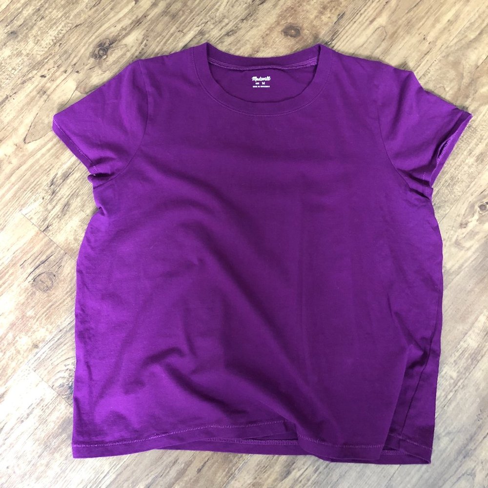 Purple Madewell Tee